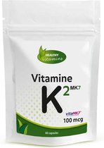 Healthy Vitamins Vitamine K2 MK-7 - 60 Capsules - 100 mcg