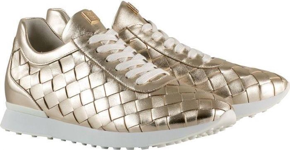 Högl 1-102341-7500 - dames sneaker - goud - maat 40.5 (EU) 7 (UK)