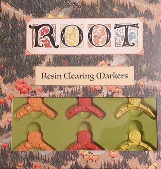 Boek: Leder Games Root Resin Clearing Markers, geschreven door Leder Games