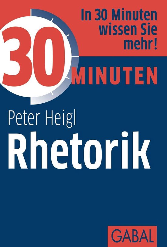 30 Minuten - 30 Minuten Rhetorik - cover