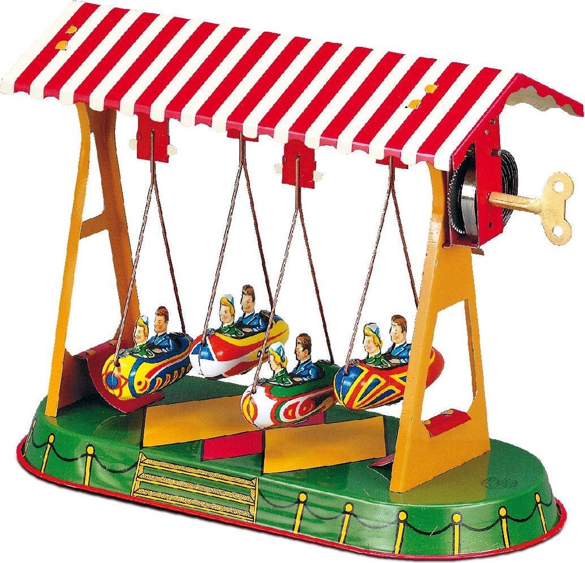 Wilesco - Schaukel Mit 4 Gondlen Uhrwerk - WIL10400 - modelbouwsets, hobbybouwspeelgoed voor kinderen, modelverf en accessoires