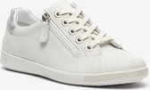 Hush Puppies leren dames sneakers - Wit - Maat 41 - Echt leer - Uitneembare zool