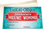 Cadeaubon Nieuwe Woning 34,5cm