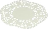 Metaltex Onderzetters Rond 26 Cm Papier Wit 15 Stuks