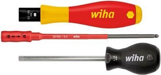 Wiha VDE Tournevis dynamométrique 2 - 7 Nm DIN EN 60900, DIN EN ISO 6789, DIN EN 26789