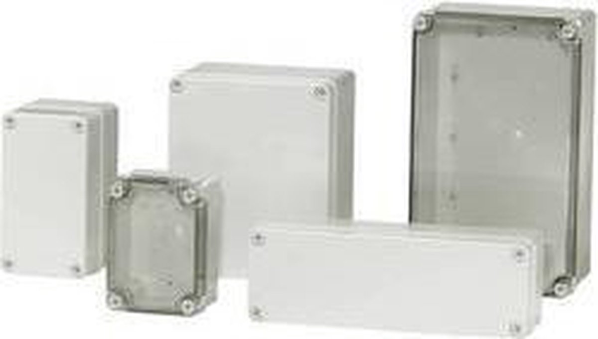 Fibox PC F 85 T Installatiebehuizing 230 x 80 x 85 Polycarbonaat Grijs-wit (RAL 7035) 1 stuk(s)