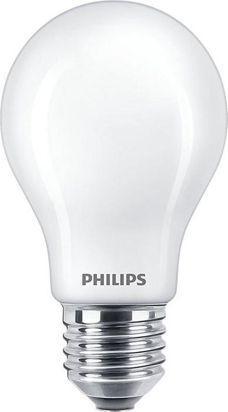 Philips energiezuinige LED Lamp Mat - 100 W - E27 - warmwit licht - 2 stuks - Bespaar op energiekosten