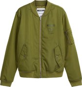 Moschino Question mark Bomber Groen  Heren maat 50