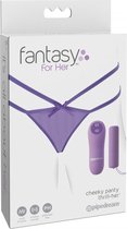 Petite Panty Thrill-Her - Purple - Bondage Toys