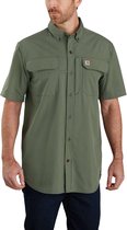 CARHARTT - FORCE WOVEN SHIRT - Short Sleeve - PEAT - mannen