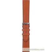 Morellato Horlogebandje - Morellato horlogeband U0969 Grafic - leer - Bruin - bandbreedte 20.00 mm