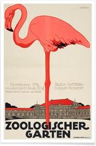 JUNIQE - Poster Zoo – Zoologischer Garten – Vintage -13x18 /Ivoor &