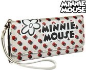 Portefeuille Minnie Mouse Kaarthouder Wit Metaal 70687