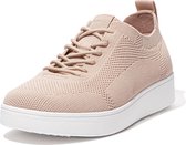 Fitflop™ Vrouwen Leren Lage sneakers / Damesschoenen Royal Tonal Knit - Roze - Maat 42