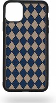 Grijs ruitjes Telefoonhoesje - Apple iPhone 11 Pro Max