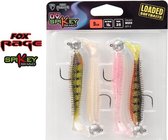 Fox Rage Spikey Loaded UV - 12 cm - mixed colour pack