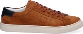 McGregor Heren Sneakers - Bruin - Lage Sneakers - Suède - Veters
