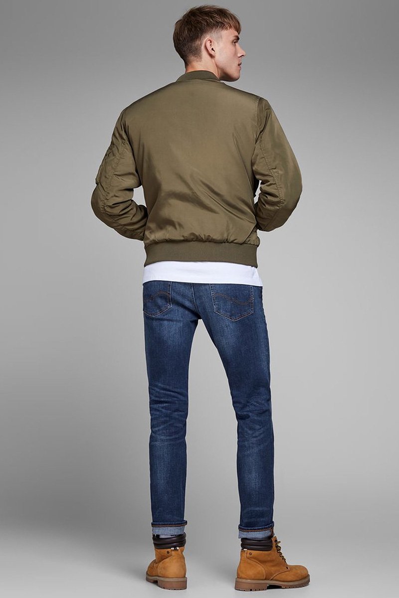 JACK & JONES heren Slim jeans Jjitim Jjoriginal Am 781 50sps Noos, Blauw, 32W / 30L