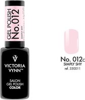 Gellak Victoria Vynn™ Gel Nagellak - Salon Gel Polish Color 012 - 8 ml. - Simply Shy