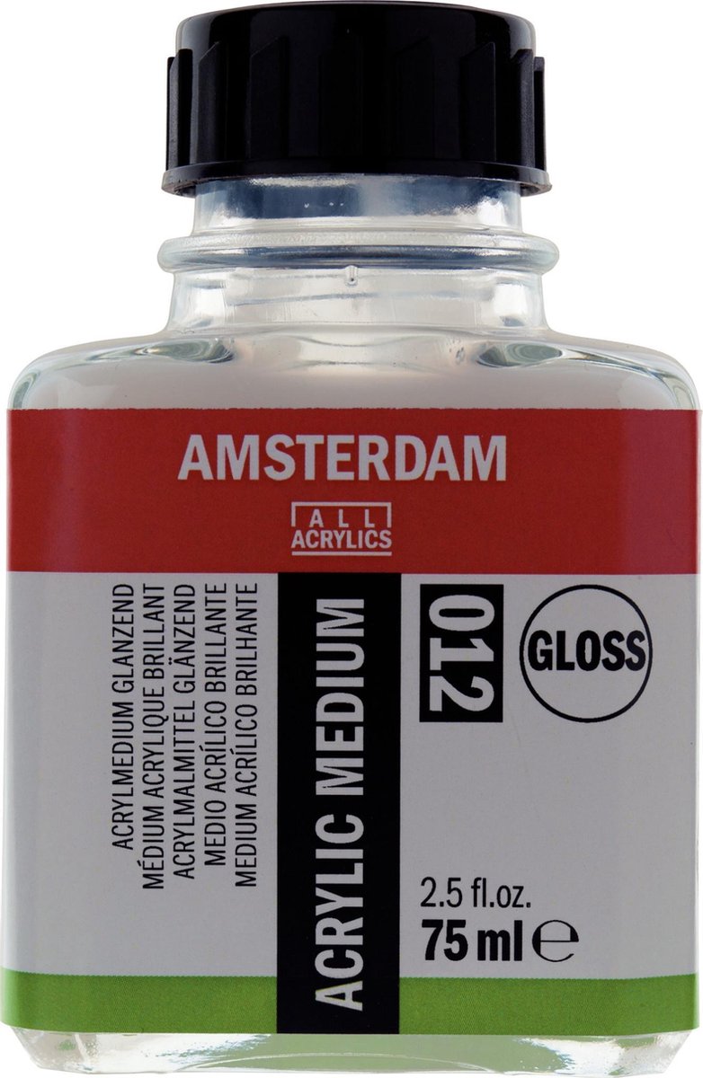 Acrylmedium - Glans (012) - Amsterdam - 75 ml