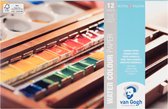 Van Gogh Blok met aquarelverfpapier 12 vellen 300 g formaat 13,5 x 21 cm