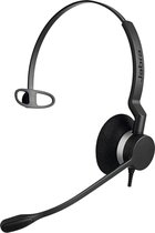 Jabra Biz 2300 QD Headset Bedraad Hoofdband Kantoor/callcenter Bluetooth Zwart