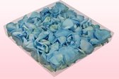 Rozenblaadjes | 100% natuurlijk | Lichtblauw | 1 liter