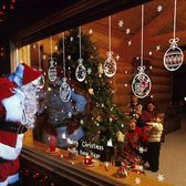 Creative Window Glass Door Removable Christmas Festival Wall Sticker Decoration (Crystal Ball)