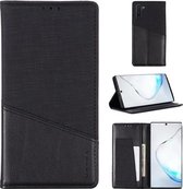 Voor Samsung Galaxy Note 10 MUXMA MX109 Horizontale Flip Leren Case met Houder & Kaartsleuf & Portemonnee (Zwart)