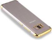 Voor Galaxy S8 + / G955 Drie secties Galvaniseren Side TPU Beschermende Cover Case (Goud)