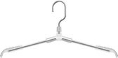 2 stuks aluminiumlegering hanger huishouden broek rek naadloze antislip kleding ondersteuning, stijl: naadloze hanger