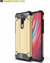 Voor Xiaomi Redmi Note 8 Pro Magic Armor TPU + pc-combinatiebehuizing (goud)