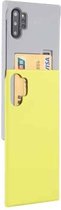 Voor Galaxy Note 10+ MERCURY GOOSPERY SKY SLIDE BUMPER TPU + PC-hoes met kaartsleuf (grasgroen)