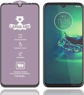 Voor Motorola Moto G8 Plus 9H HD Grote boog Hoge aluminiumoxide Volledig scherm gehard glasfilm