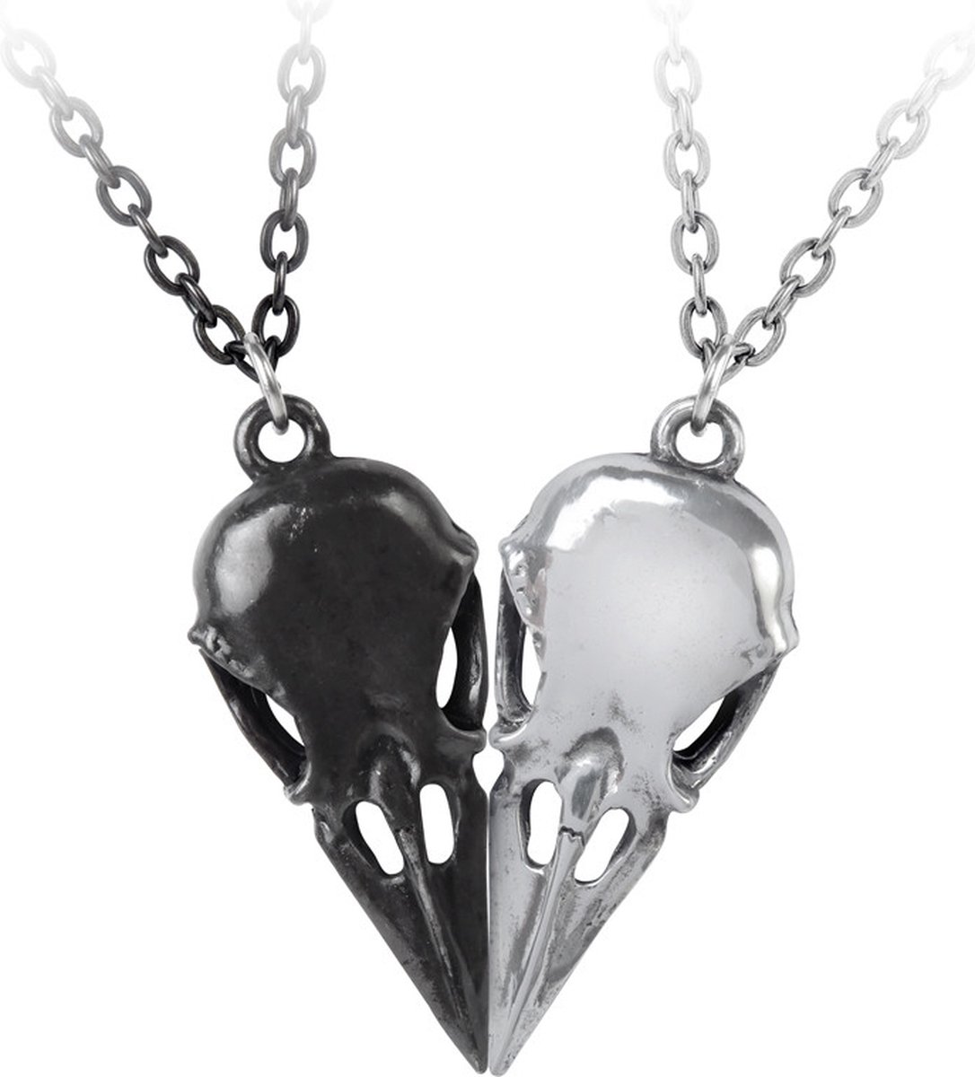 Goedkoopste Alchemy - COEUR CRANE - COUPLE'S FRIENDSHIP Ketting - Zilverkleurig