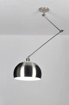 Lumidora Hanglamp 30333 - E27 - Staalgrijs - Metaal - ⌀ 45 cm