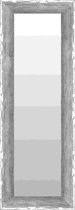 Chique Spiegel Hoogglans Zilver 60x150 cm – Alia – Modern Zilver Spiegel – Duurzaam Lange Spiegel Zilver – Spiegel Zilveren lijst – Perfecthomeshop