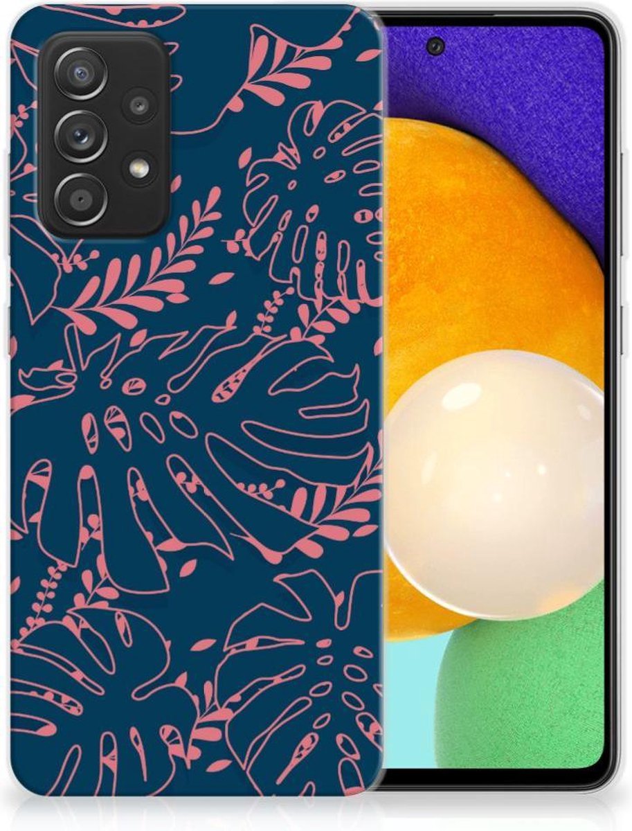 Samsung Galaxy A52 (5G/4G) TPU Case Palm Leaves