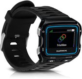 kwmobile horlogebandje geschikt voor Garmin Forerunner 920XT polsband - Smartwatch bandje van TPU - Activity tracker horloge band in zwart