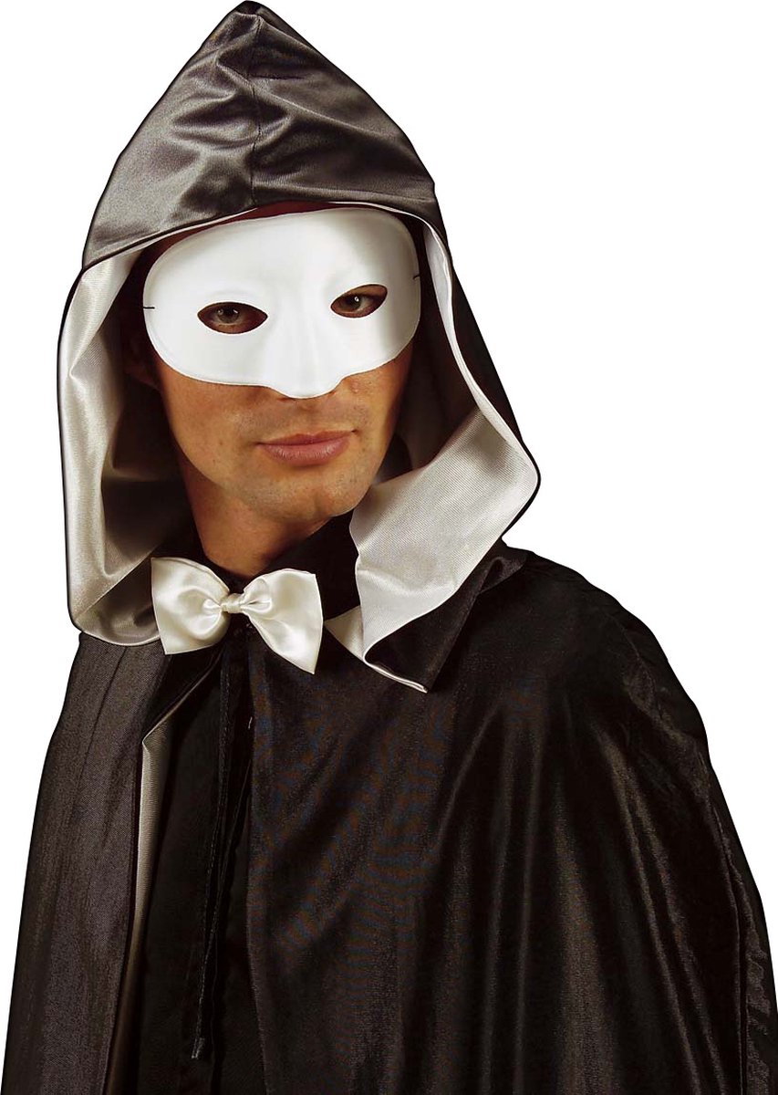 WIDMANN - Groot wit oogmasker voor volwassenen