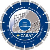 Carat CS23030010 CS Standard Diamantdoorslijpschijf - 230 x 22,23mm - beton - harde materialen