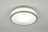 Lumidora Plafondlamp 71098 - E27 - Wit - Aluminium - Kunststof - Buitenlamp - Badkamerlamp - IP44 - ⌀ 29 cm