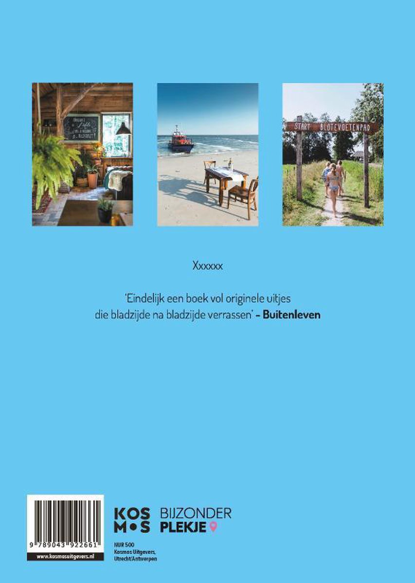 Bucketlist eropuit in Nederland - back cover