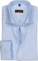 ETERNA modern fit overhemd - poplin heren overhemd - lichtblauw - Strijkvrij - Boordmaat: 42