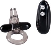 Cock Ring Vibrator - Toys voor heren - Penisring - Transparant - Discreet verpakt en bezorgd