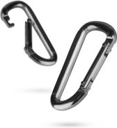 Karabijnhaak - Grijs - BDSM - Bondage - Grijs - Discreet verpakt en bezorgd