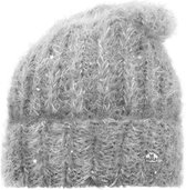 Jail Jam - Furry Hat - Muts met Omslagrand - One Size - Grijs
