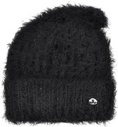 Jail Jam - Furry Hat - Zwart - Dames - maat  One Size