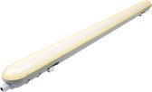 LED Balk Premium - Rinzu Bestion - 50W - High Lumen 120 LM/W - Koppelbaar - Waterdicht IP65 - Warm Wit 3000K - 150cm - OSRAM LEDs - BSE