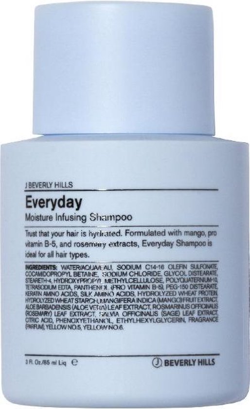 J Beverly Hills Blue Everyday Shampoo 85 ml vrouwen Voor Dik haar